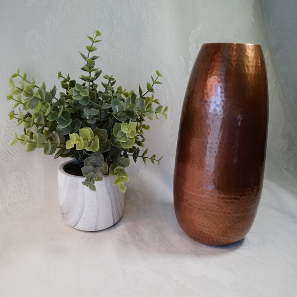 Other - Hammered Copper Vase